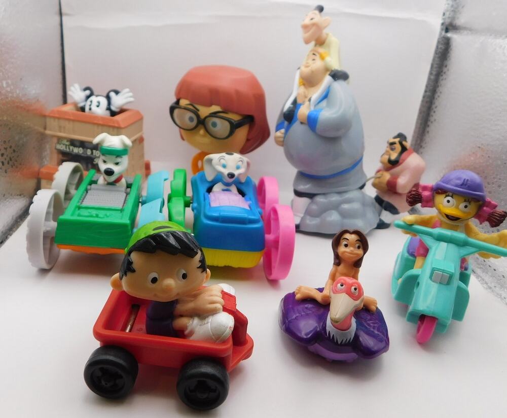 McDonald's Toys Set of 8 Different Ones Preowned